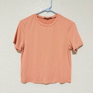Perfect Peach Cropped Tee | 20.5” PTP NWT XLG